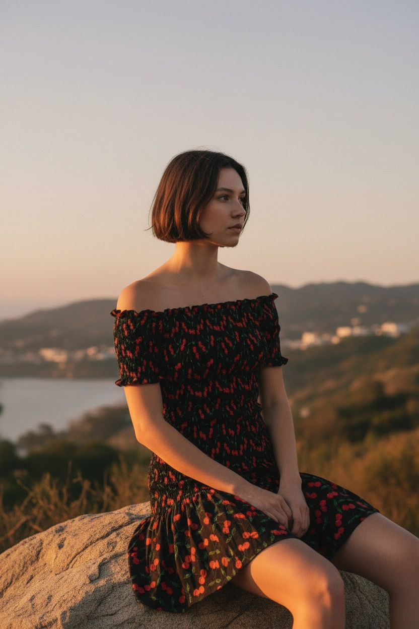 Cherry Muse Dress