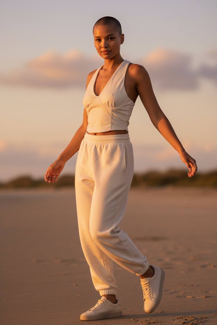 Ivory Sculpt Top