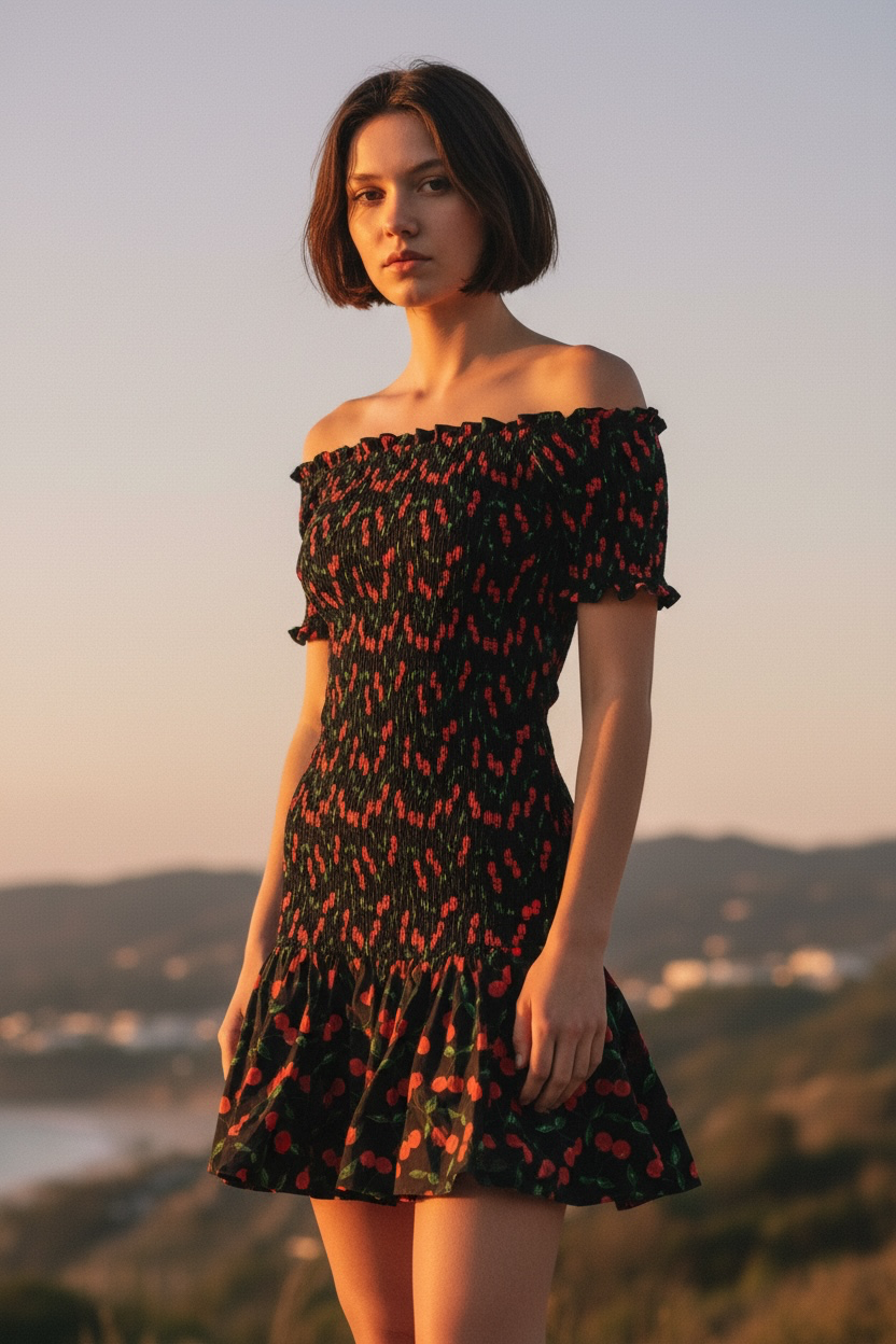 Cherry Muse Dress