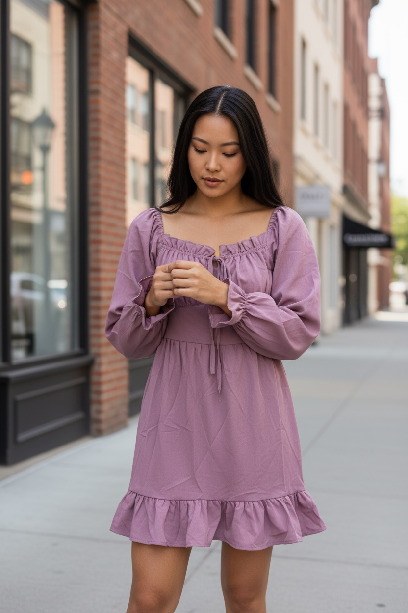 Lilac Belle  Dress